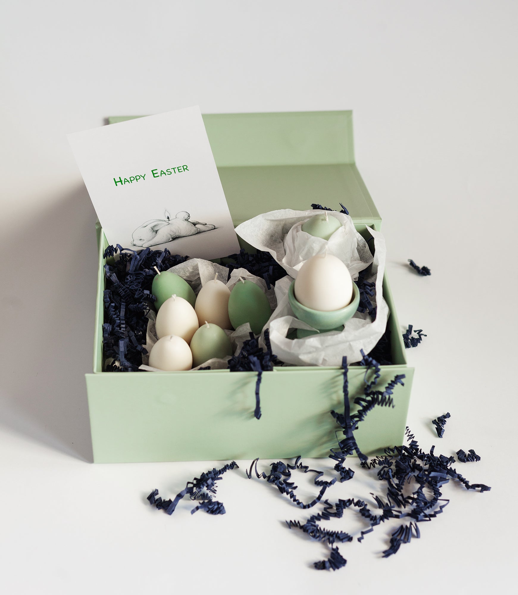 Egg Holder Candle Set