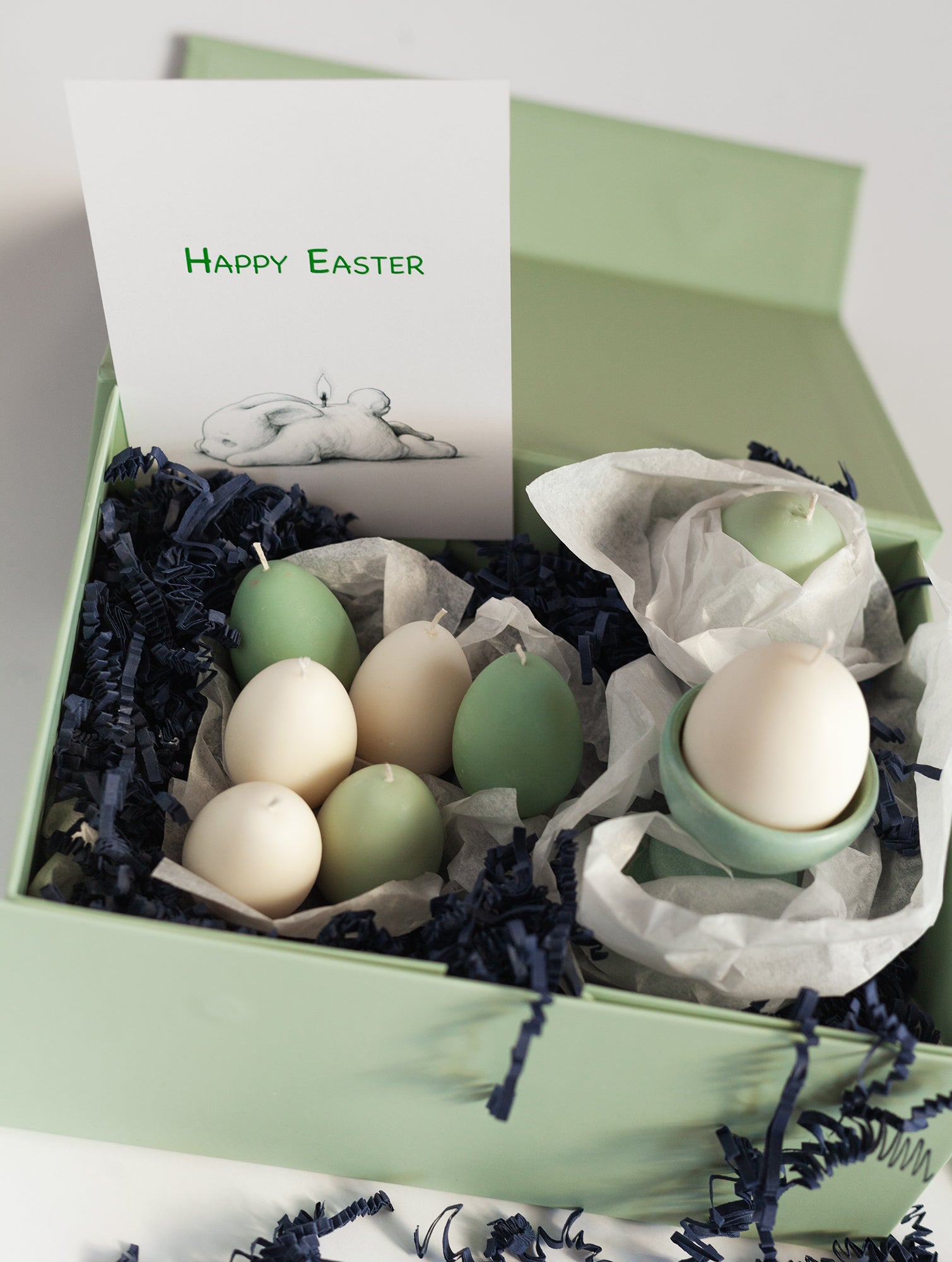 Egg Holder Candle Set