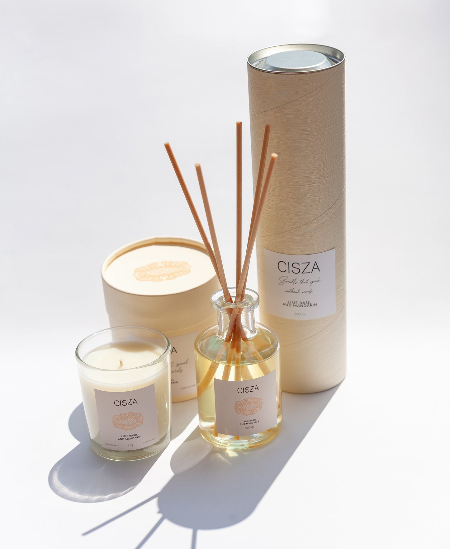 LIME BASIL AND MANDARIN REED DEFFUSER